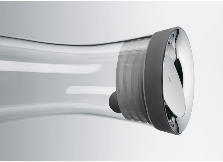 WMF Basic Wasserkaraf - Tropffrei - Schwarz / Silber - 1 Liter