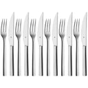 WMF Steakbesteckset Nuova - 12-teilig / 6 Personen