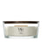 WoodWick Duftkerze Ellipse Fireside - 9 cm / 19 cm - Duftkerze im Glas - Holzdocht