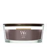 WoodWick Duftkerze Ellipse Iris Woods - 9 cm / 19 cm - Duftkerze im Glas - Holzdocht