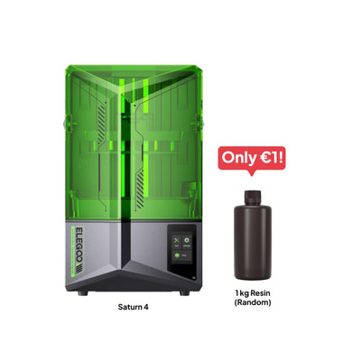 Saturn 4 Pacchetto: ottieni 1 kg di resina a solo € 1