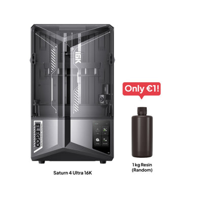 Saturn 4 Ultra 16K Pacchetto: ottieni 1 kg di resina a solo € 1
