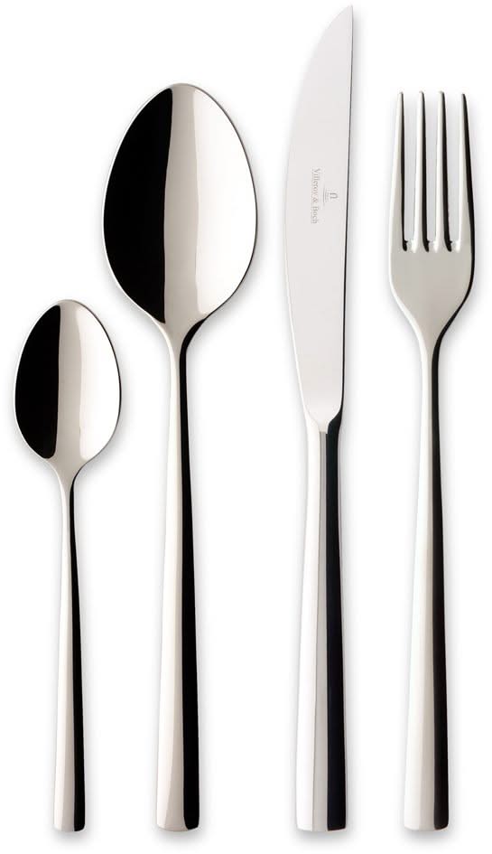 Villeroy & Boch Besteckset Piemont - 18/10 Edelstahl - 48 Teile / 12 Personen