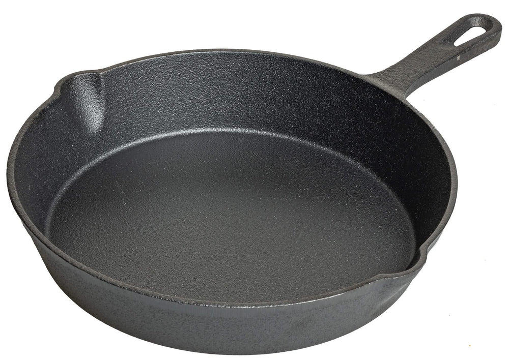 Blackwell Bratpfanne Gusseisen / Skillet Ø 25 cm – geeignet für alle Wärmequellen – ohne Antihaftbeschichtung