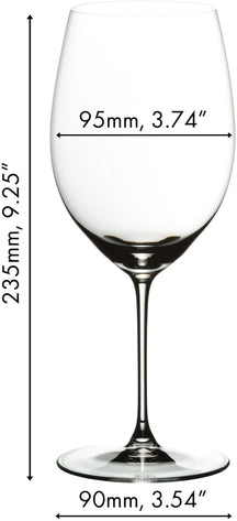 Riedel Weinglas-Set – Rotweingläser – Veritas – Cabernet/Merlot + Weindekanter