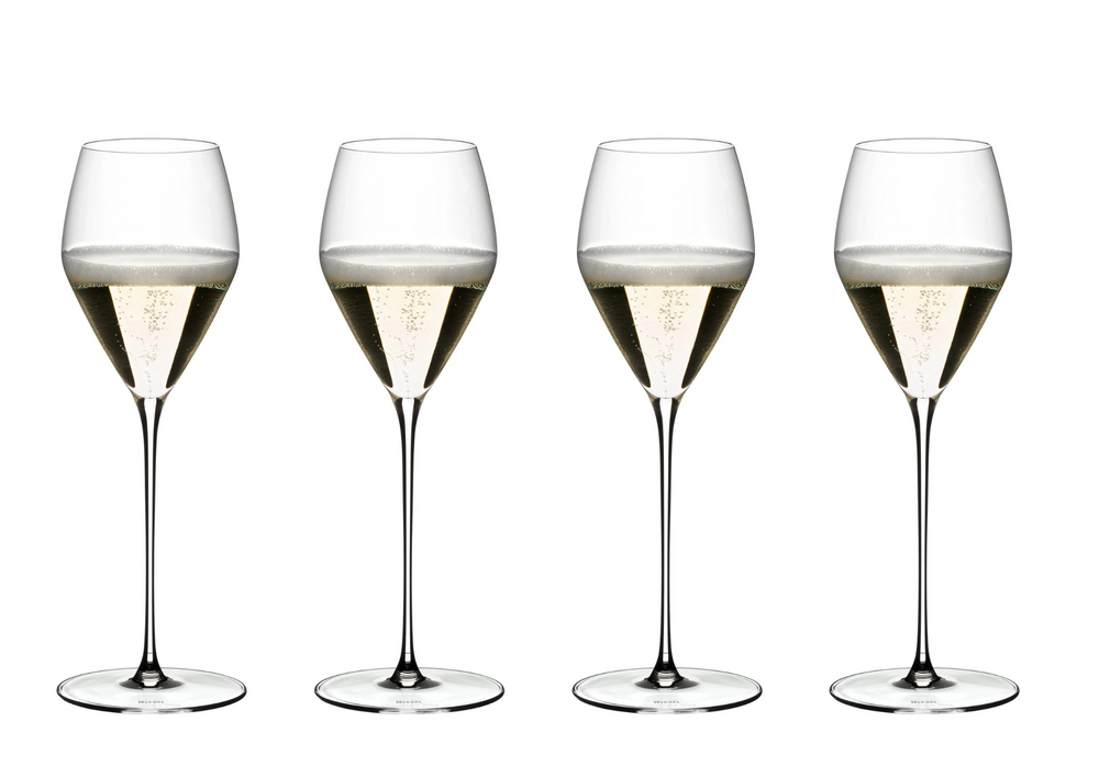 Riedel Weingläser Set - Champagnergläser - Veloce - 570 ml - 4 Stück