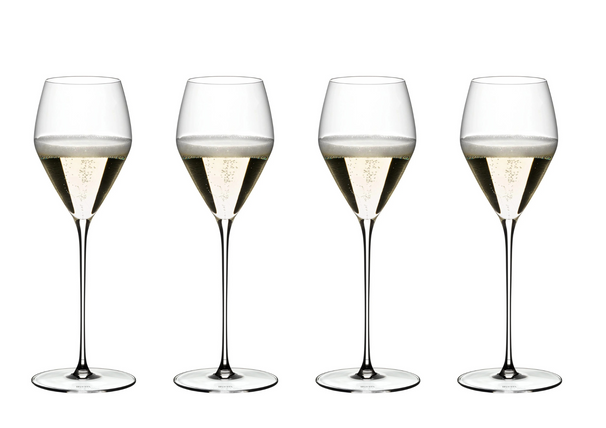 Riedel Weingläser Set - Champagnergläser - Veloce - 570 ml - 4 Stück